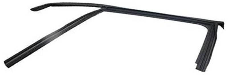 DEMULAX Autotürkantenschutz, for Peugeot, 208 2008 4-türige Autofenster Obere Gummileiste Abdichtung Türglasheber Führungsnut Autodachdichtungsstreifen(Black Front Right) von DEMULAX