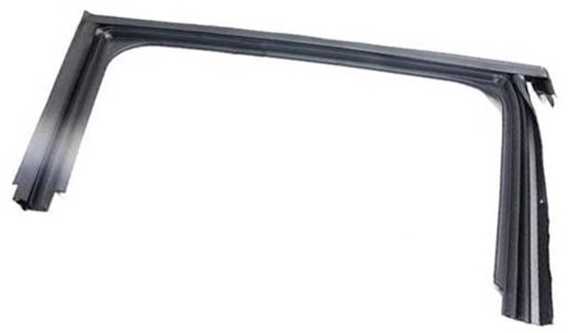 DEMULAX Autotürkantenschutz, for Peugeot, 208 2008 4-türige Autofenster Obere Gummileiste Abdichtung Türglasheber Führungsnut Autodachdichtungsstreifen(Black Rear Left) von DEMULAX