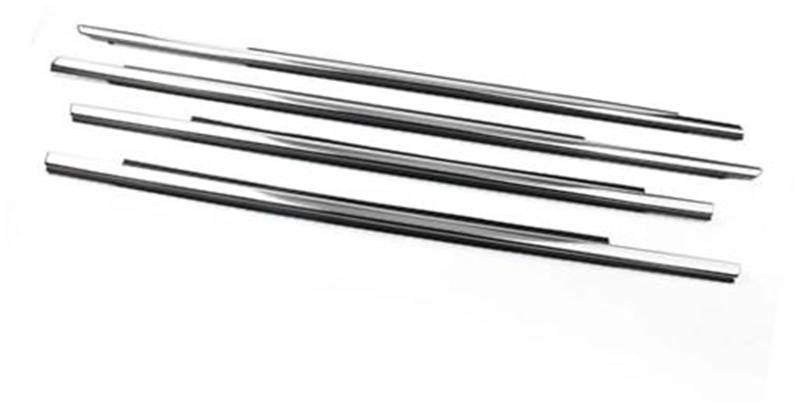 DEMULAX Autotürkantenschutz, for Q5 2009 2010 2011 2012 2013 2014 2015 2016 2017 2018 4-teiliges Chrom-Auto-Dichtungsstreifenfenster Autodachdichtungsstreifen von DEMULAX
