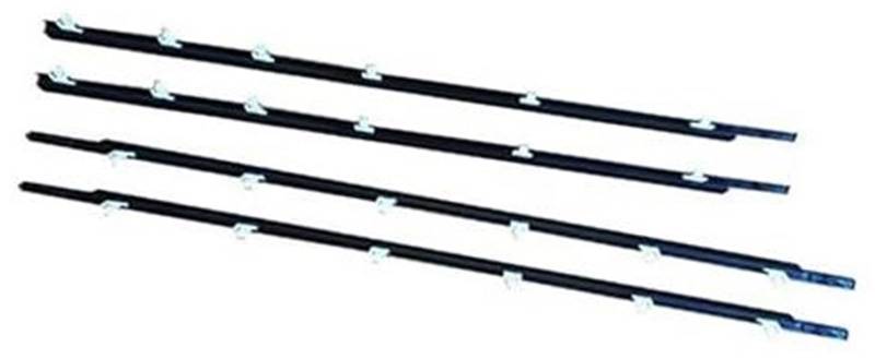 DEMULAX Autotürkantenschutz, for Toyota, for Avanza 2003-2011, 4-teilige Fensterdichtungen, Seitentürform, Gummiverkleidung Autodachdichtungsstreifen von DEMULAX