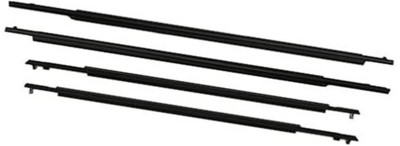 DEMULAX Autotürkantenschutz, for Toyota, for Prius 2010-2015 Autofenster Äußerer Dichtungsstreifen Seitentürglas Gummigürtel Autodachdichtungsstreifen von DEMULAX