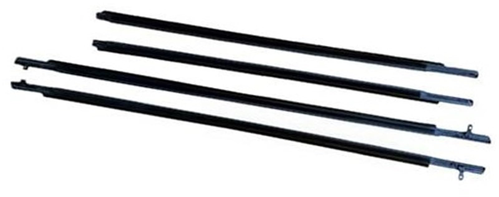 DEMULAX Autotürkantenschutz, for Toyota, for Sienna 2003-2020, 4-teilige Autofensterformverkleidung, Dichtungsstreifen Autodachdichtungsstreifen(Black 2010-2020) von DEMULAX