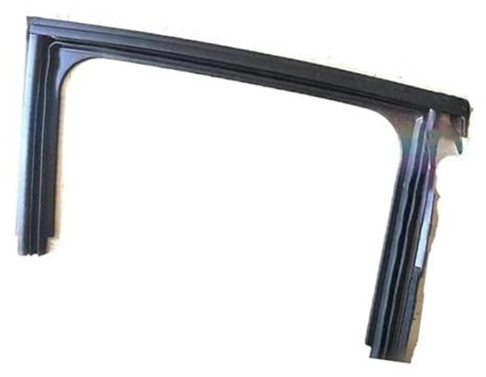 DEMULAX Autotürkantenschutz Autofenster Obere Gummileiste Abdichtung Türglasheber Führungsnut Schmutzfänger Dichtungsleiste, for Peugeot, 2008 Autodachdichtungsstreifen(Black Rear Left) von DEMULAX