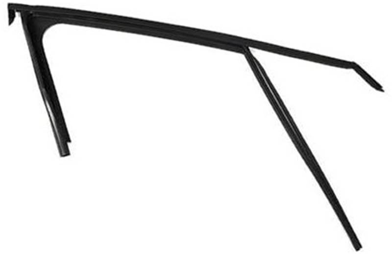 DEMULAX Autotürkantenschutz Autofenster Obere Gummileiste Abdichtung Türglasheber Führungsnut Schmutzfängerdichtung, for Peugeot, 2008 Autodachdichtungsstreifen(Black Front Left) von DEMULAX