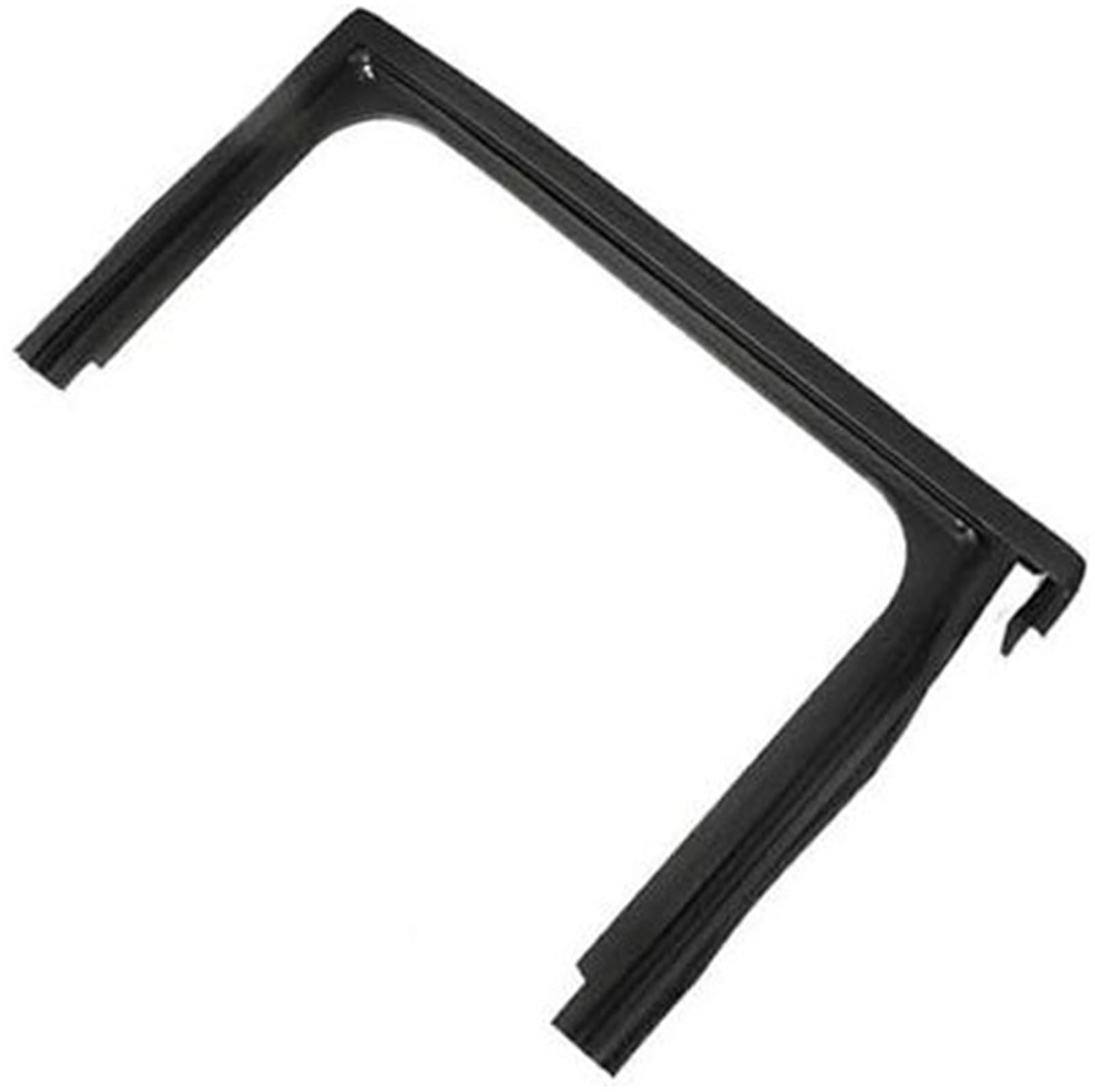 DEMULAX Autotürkantenschutz Autofenster Obere Gummileiste Abdichtung Türglasheber Führungsnut Schmutzfängerdichtung, for Peugeot, 2008 Autodachdichtungsstreifen(Black Rear Right) von DEMULAX