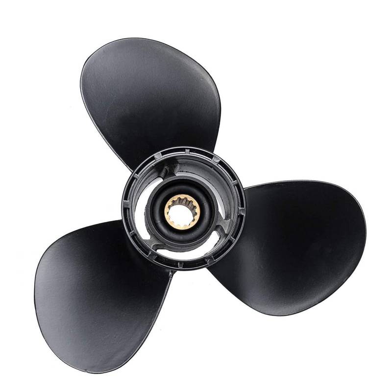 DEMULAX Boots-Außenbordpropeller 11 1/2 Wasserfahrzeugpropeller von DEMULAX