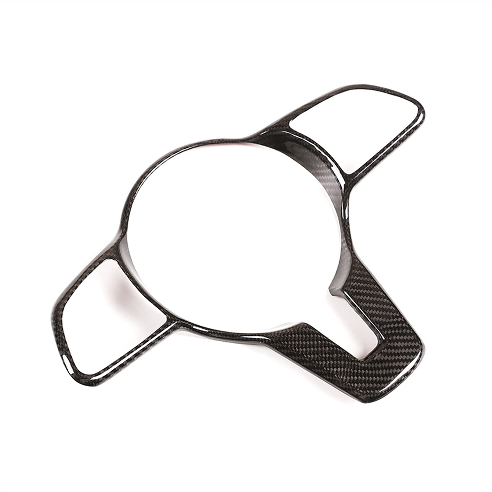 DEMULAX Carbonfaser-Autoinnenausstattung, Autolenkradverkleidung, Autozubehör, for Mercedes-Benz, ABC-Klasse GLA GLB W177 W247 2020 Auto-Lenkrad-Aufkleber von DEMULAX