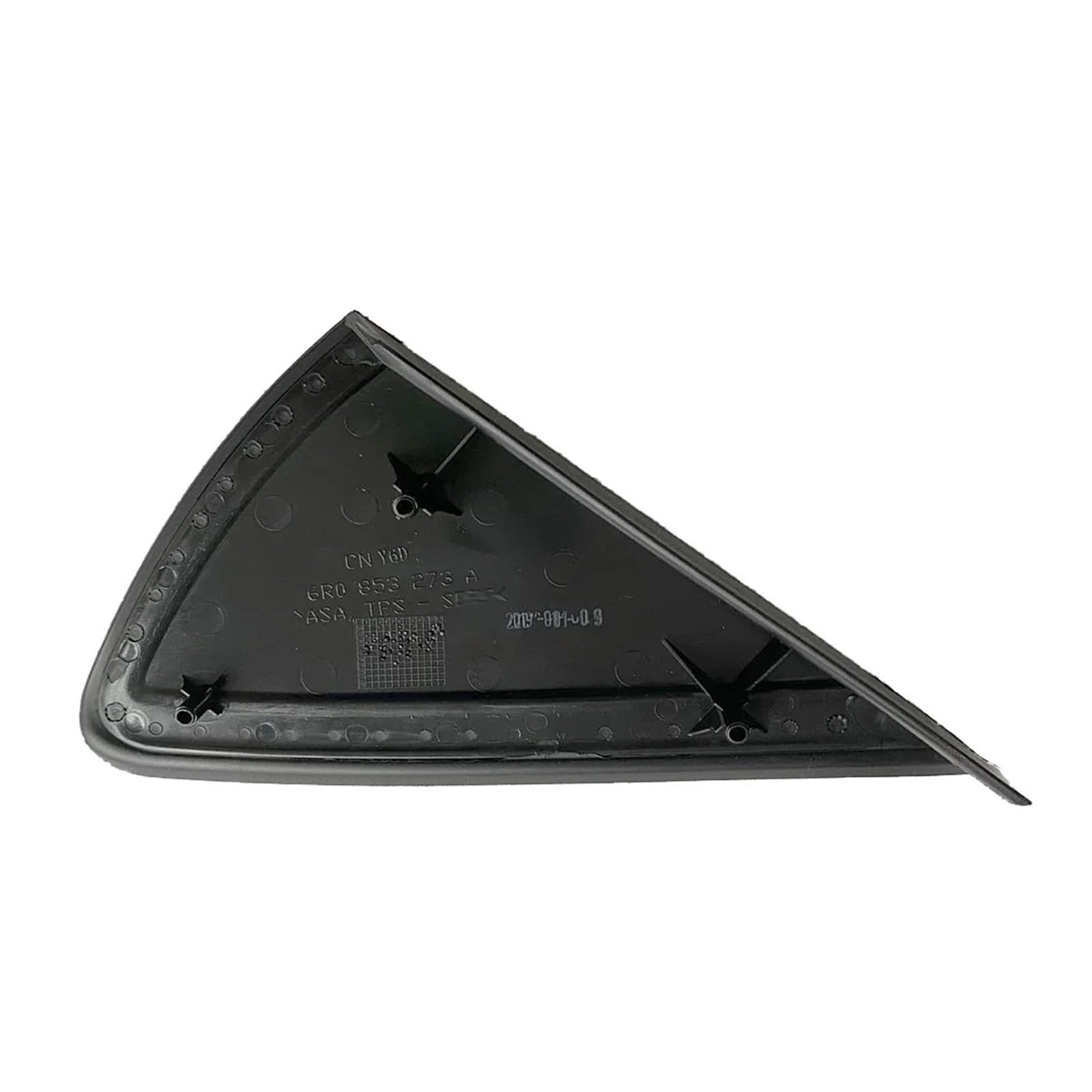 DEMULAX Dreieckige Zierleiste for Seitenspiegel der Autoflügeltür, Eckverkleidung, for VW, for POLO, for 5 6R GTI 2011-2018 6R0853273A 6R0853274 Dreieckige Abdeckung für Auto-Seitenspiegel(POLO 6R 201 DEMULAX Dreieckige Zierleiste for Seitenspiegel der Autoflügeltür, Eckverkleidung, for VW, for POLO, for 5 6R GTI 2011-2018 6R0853273A 6R0853274 Dreieckige Abdeckung für Auto-Seitenspiegel(POLO 6R 201 von DEMULAX