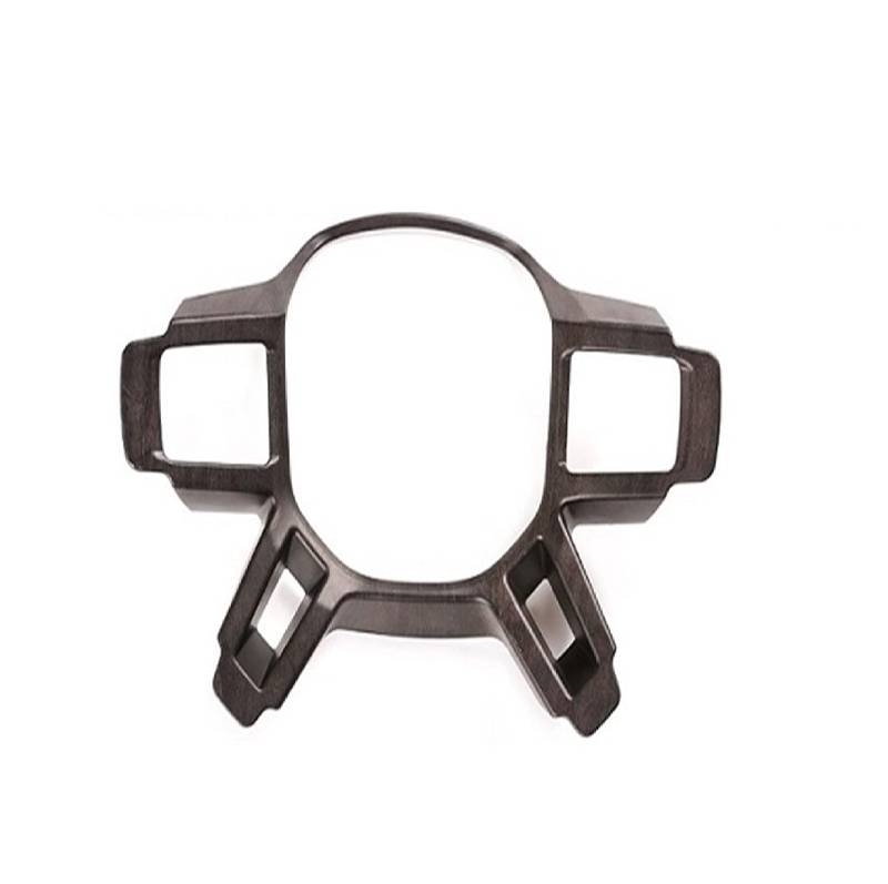 DEMULAX Eichenmaserung ABS Auto-Innenausstattung Lenkradverkleidung Autozubehör, for Land Rover, Defender 110 2020 Auto-Lenkrad-Aufkleber von DEMULAX