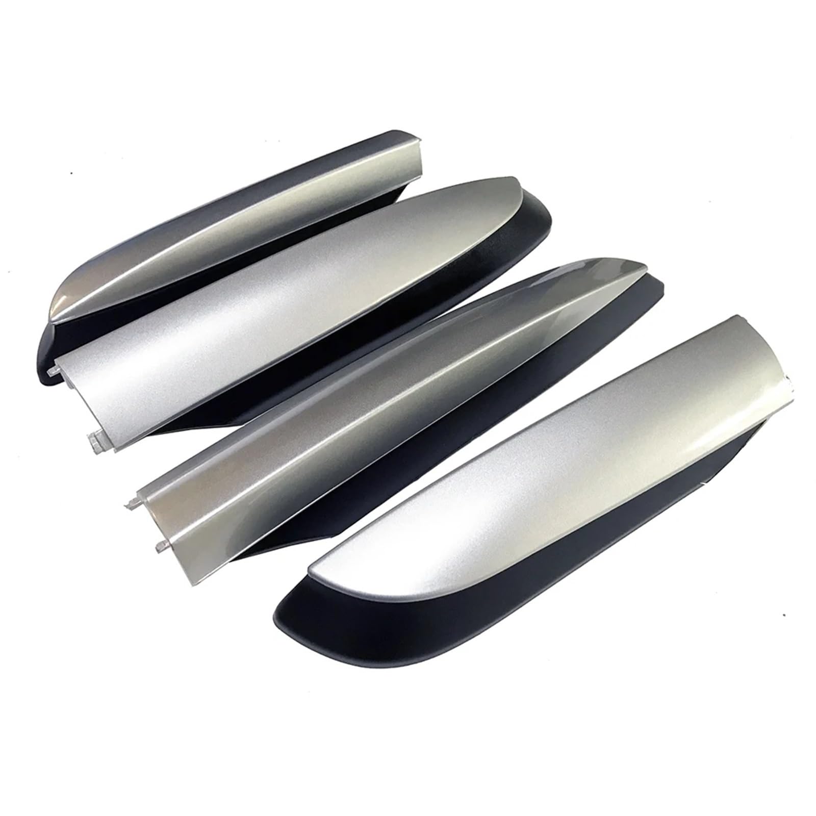 DEMULAX Ersatz-ABS-Dachträger-Stangenschienen-Endschutz-Abdeckungsschale 4-teilig, for Toyota, for RAV4, XA40 2013 2014 2015 2016 2017 2018 Zubehör Autodachgepäckträger-Abdeckung DEMULAX Ersatz-ABS-Dachträger-Stangenschienen-Endschutz-Abdeckungsschale 4-teilig, for Toyota, for RAV4, XA40 2013 2014 2015 2016 2017 2018 Zubehör Autodachgepäckträger-Abdeckung von DEMULAX