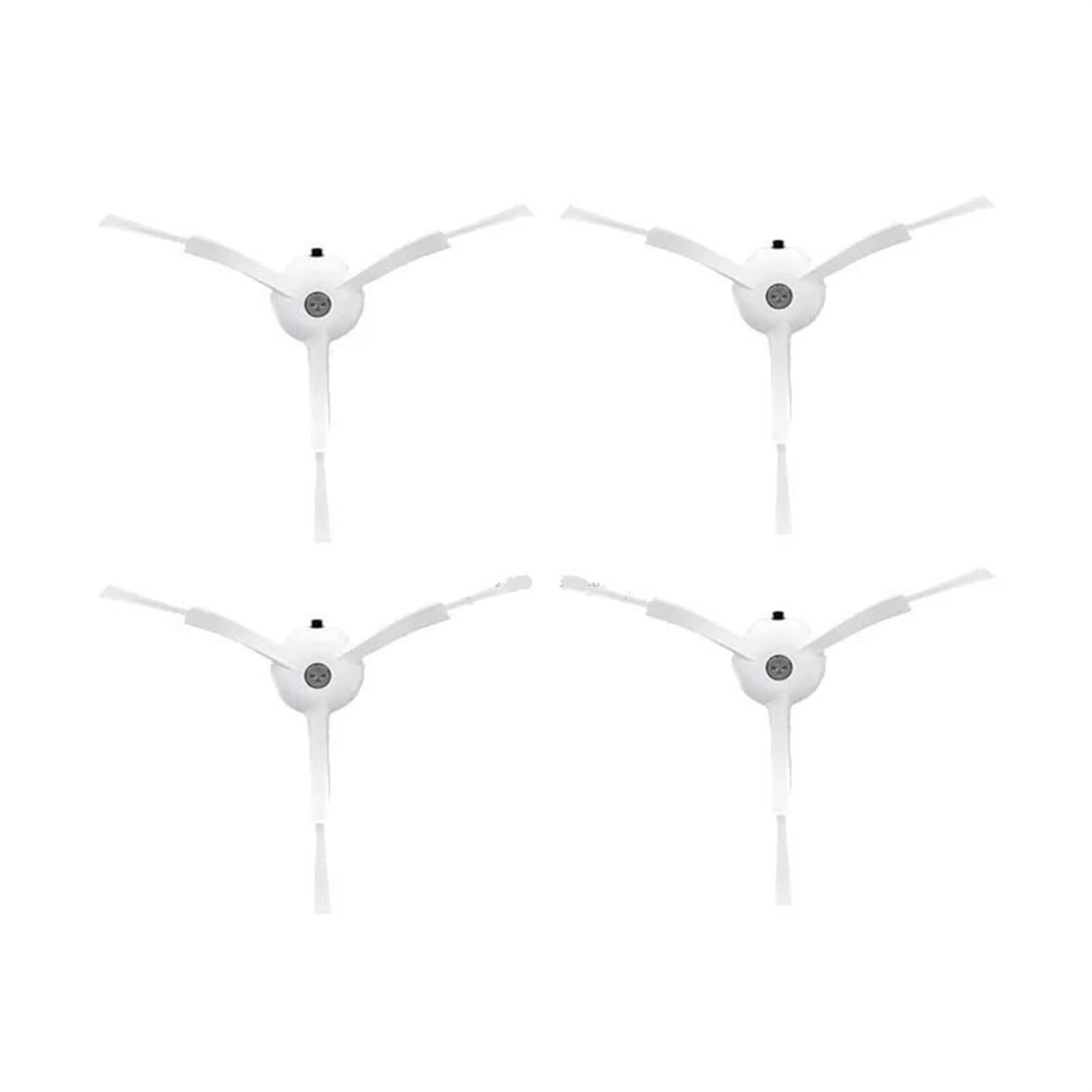 DEMULAX Ersatz-HEPA-Filter, for Roborock, S8 / S8+ / S8 Pro Ultra, waschbares Filterzubehör, Roboter-Staubsauger-Ersatzteile Roboterstaubsauger-Zubehörset(4PC WH Brush) von DEMULAX