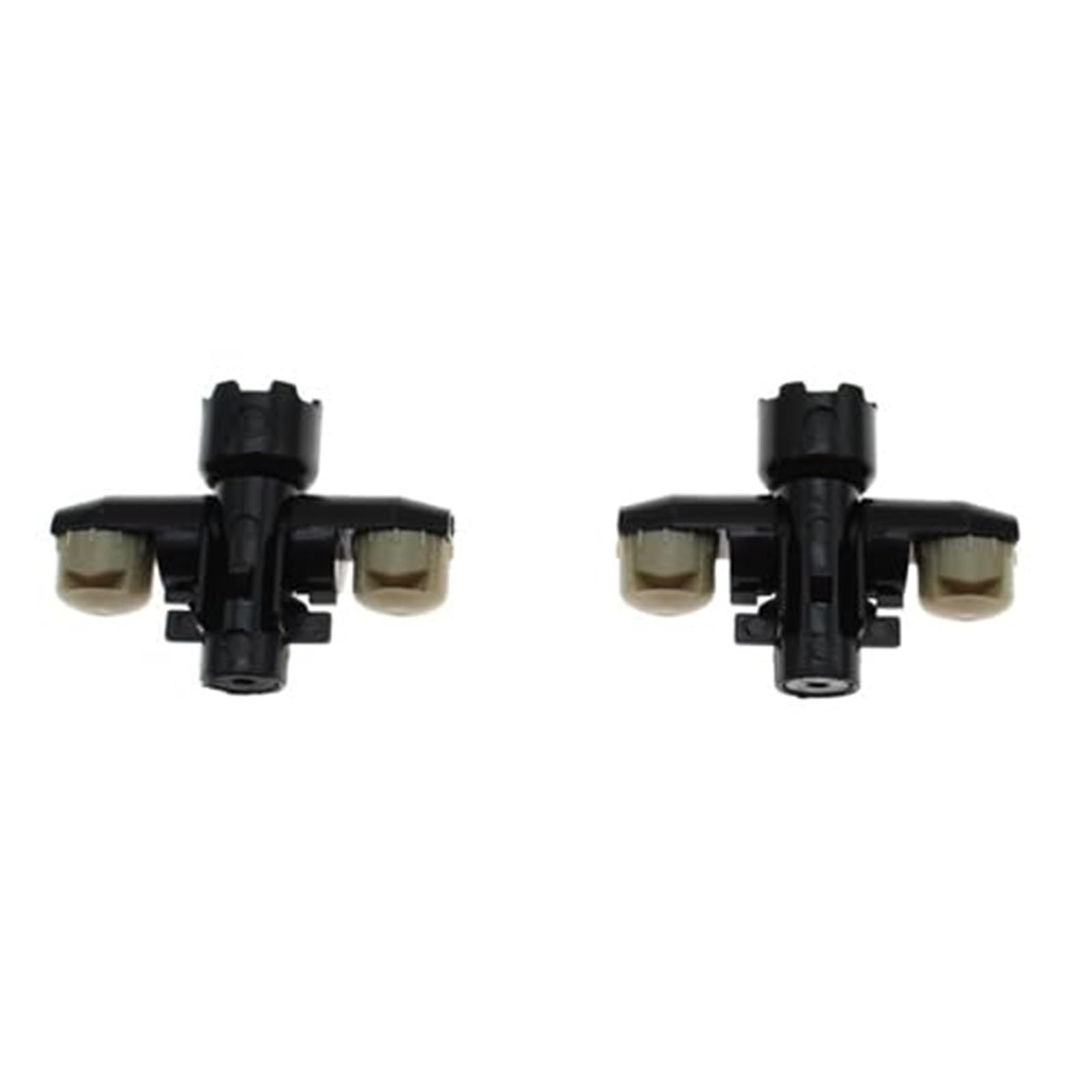 DEMULAX Frontscheinwerfer-Waschmaschinenabdeckung, Scheinwerfer-Sprühdüse, Strahlkappe, for Subaru, Outback BS9 2018 2019 2020 86636AL170 86636AL180 Abdeckung für Scheibenwaschdüsen(Black Nozzle) von DEMULAX