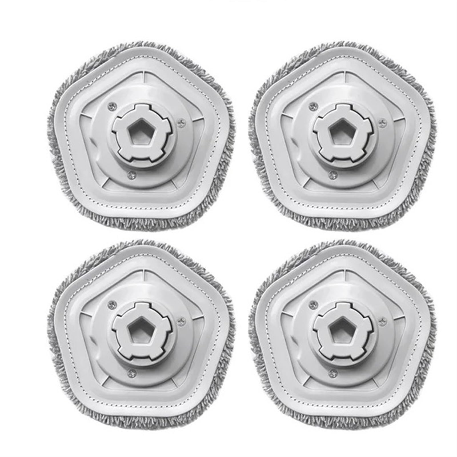 DEMULAX Hauptseitenbürste Mopps HEPA-Filter, for Dreame, Bot W10 W10Pro Staubsauger Zubehör Ersatz Ersatzteile Roboterstaubsauger-Zubehörset(4pcs-01) von DEMULAX