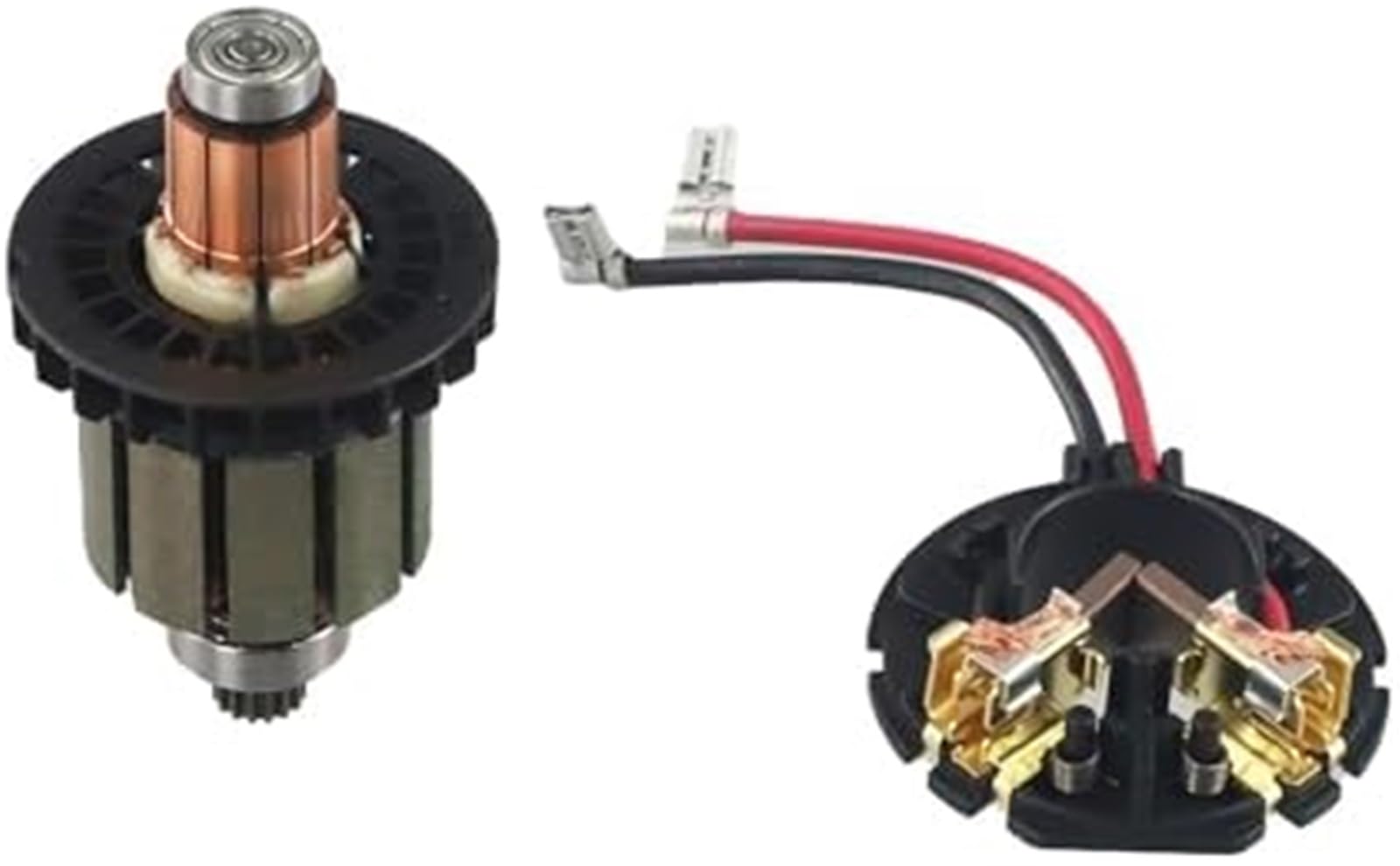DEMULAX Kohlebürstenhalter und Set, for Rotor DDF482, for MAK Equipment Gartenanker Rotor DEMULAX Kohlebürstenhalter und Set, for Rotor DDF482, for MAK Equipment Gartenanker Rotor von DEMULAX