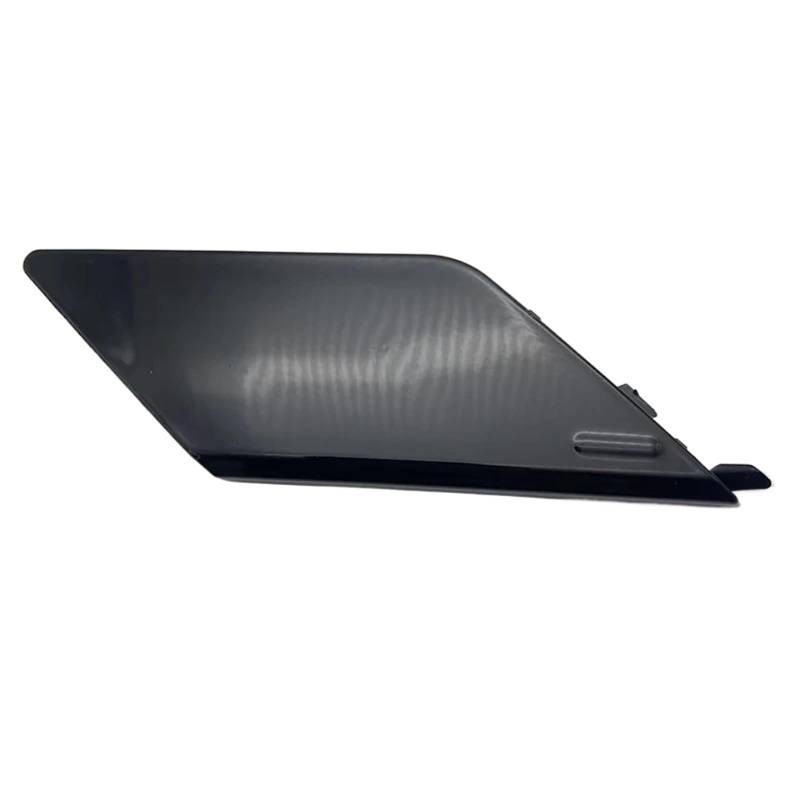 DEMULAX Lackierte Heckstoßstange Abschlepphakenabdeckung Deckel Abschleppanhänger Transportöse Kappe, for Volvo XC60 2018 2019 2020 2021 Zugangsklappe für Abschlepphaken(Black) von DEMULAX