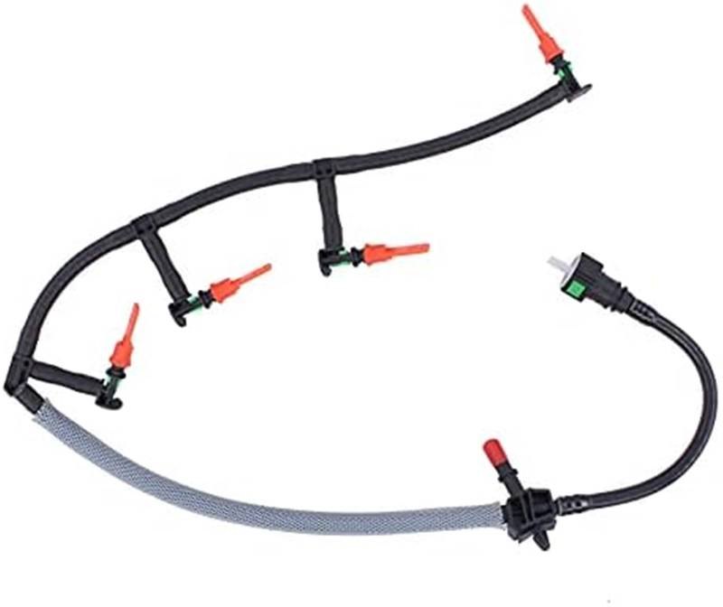 DEMULAX Leckagerohr for Kraftstoffrücklauf der Einspritzdüsen, for Transit mk7 mk8 FWD 2.2 TDCi Boxer Relay 2.2 HDI Ducato 2.2 D Kraftstoffrücklaufschlauch von DEMULAX
