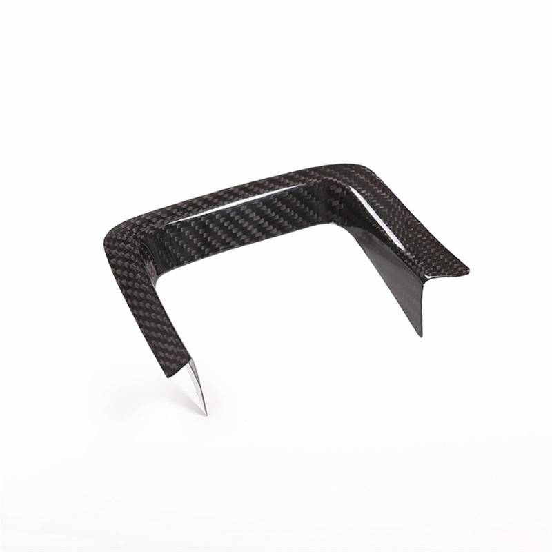 DEMULAX Lenkraddekorationsverkleidung aus echtem Carbonfaser for Range Rover Sport 2014-2019 Velar 2017-2020 Auto-Lenkrad-Aufkleber von DEMULAX