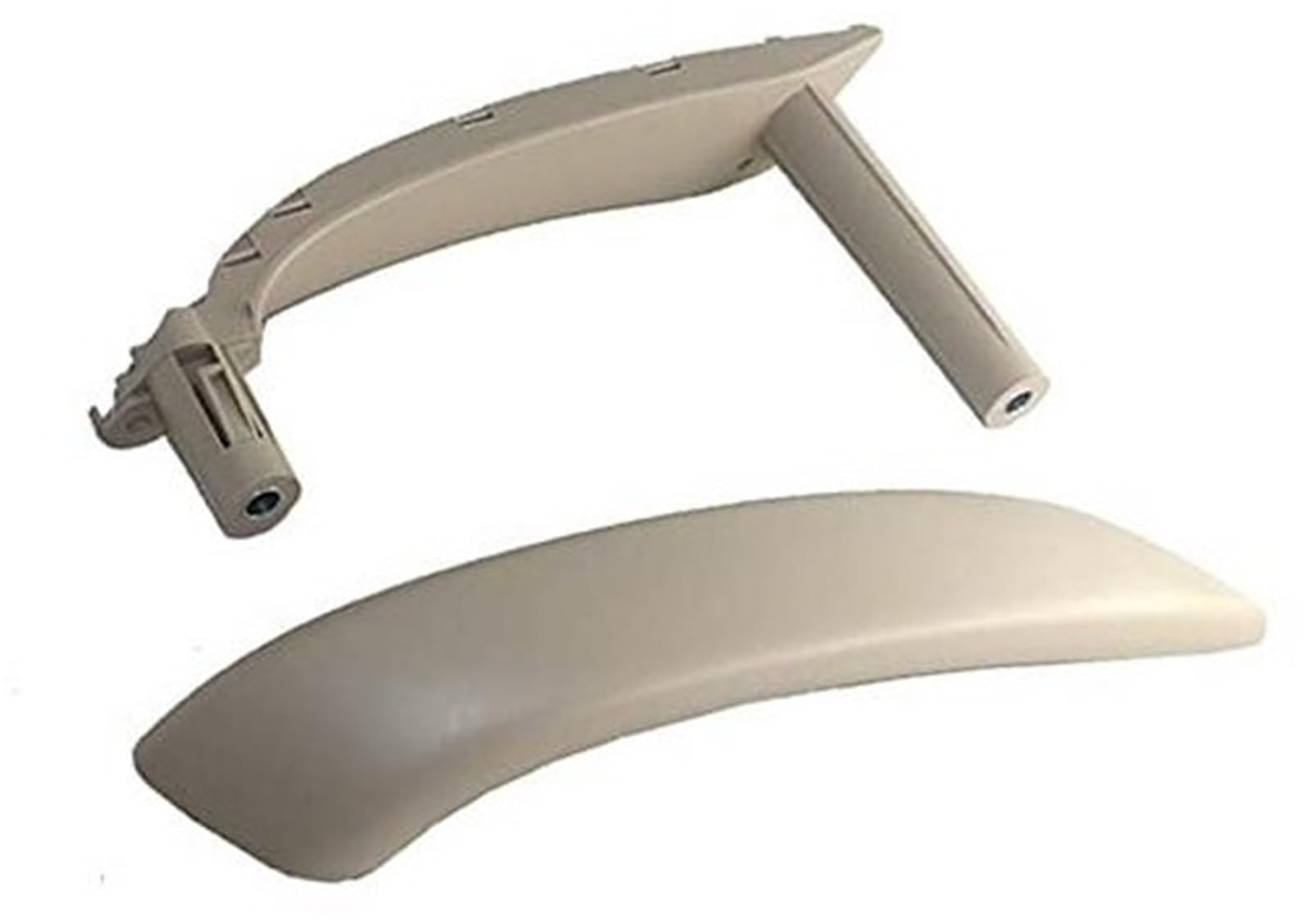 DEMULAX Linkslenker Autotürgriff Haltegriff Fenster Master Control Panel, for Skoda, for Octavia, Auto-Innentürgriff(Beige) von DEMULAX