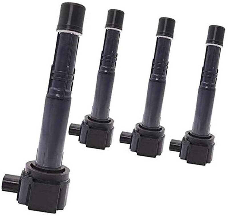 DEMULAX Motoren Zündspule, for Acura, for TLX, for ILX 30520-5A2-A01 AN099700-212 4 Stück Autozylinder Zündspule Stick Coils Teile Auto-Zündspulenpaket von DEMULAX