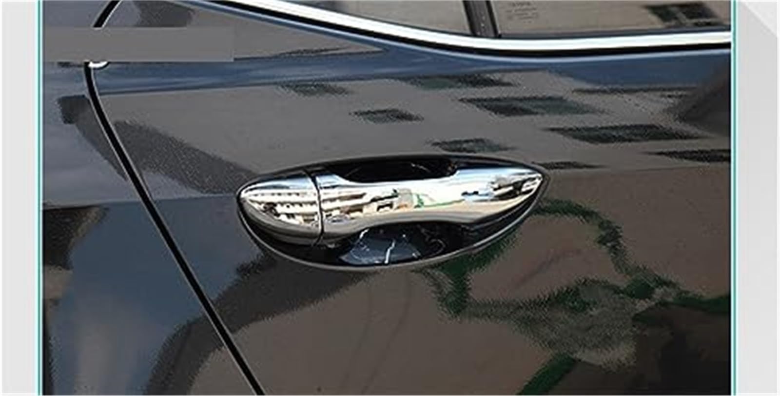 DEMULAX Neuer Chrom-Aufkleber for Autotürgriffabdeckung, for Toyota, for Corolla, 2014 2015 2016 2017 2018, Autozubehör-Styling Autotürgriffabdeckung von DEMULAX