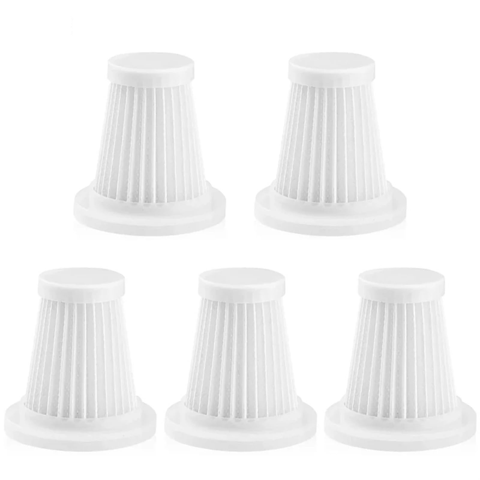 DEMULAX Original Staubsauger Filter 2/3/5 PCS Wiederverwendbare Staubsauger Zubehör Waschbar Filter Handstaubsauger Werkzeug Filter(5 PCS) von DEMULAX