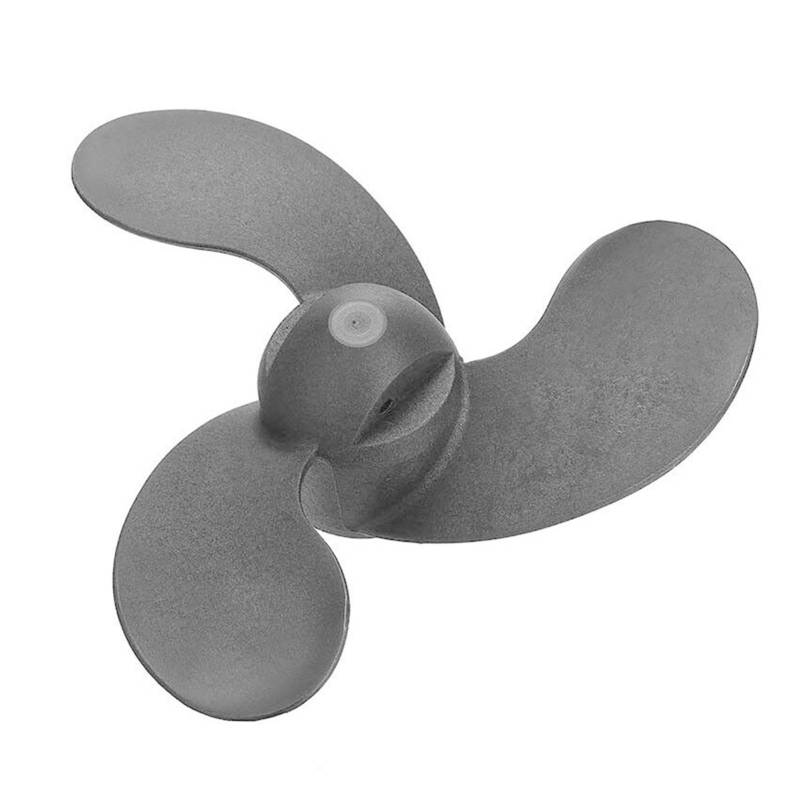 DEMULAX Propeller 2 PS Ersatz Weiß Professionelles Zubehör Boot Langlebiges Schiff Praktischer Außenborder Einfache Installation for Yamaha Wasserfahrzeugpropeller von DEMULAX