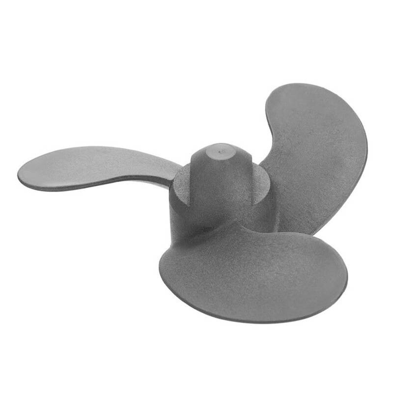 DEMULAX Propeller Weiß Boot Schiff Ersatz Aluminiumlegierung Außenbord Langlebig Praktisches Zubehör Einfache Installation, for Yamaha, 2 PS Wasserfahrzeugpropeller von DEMULAX