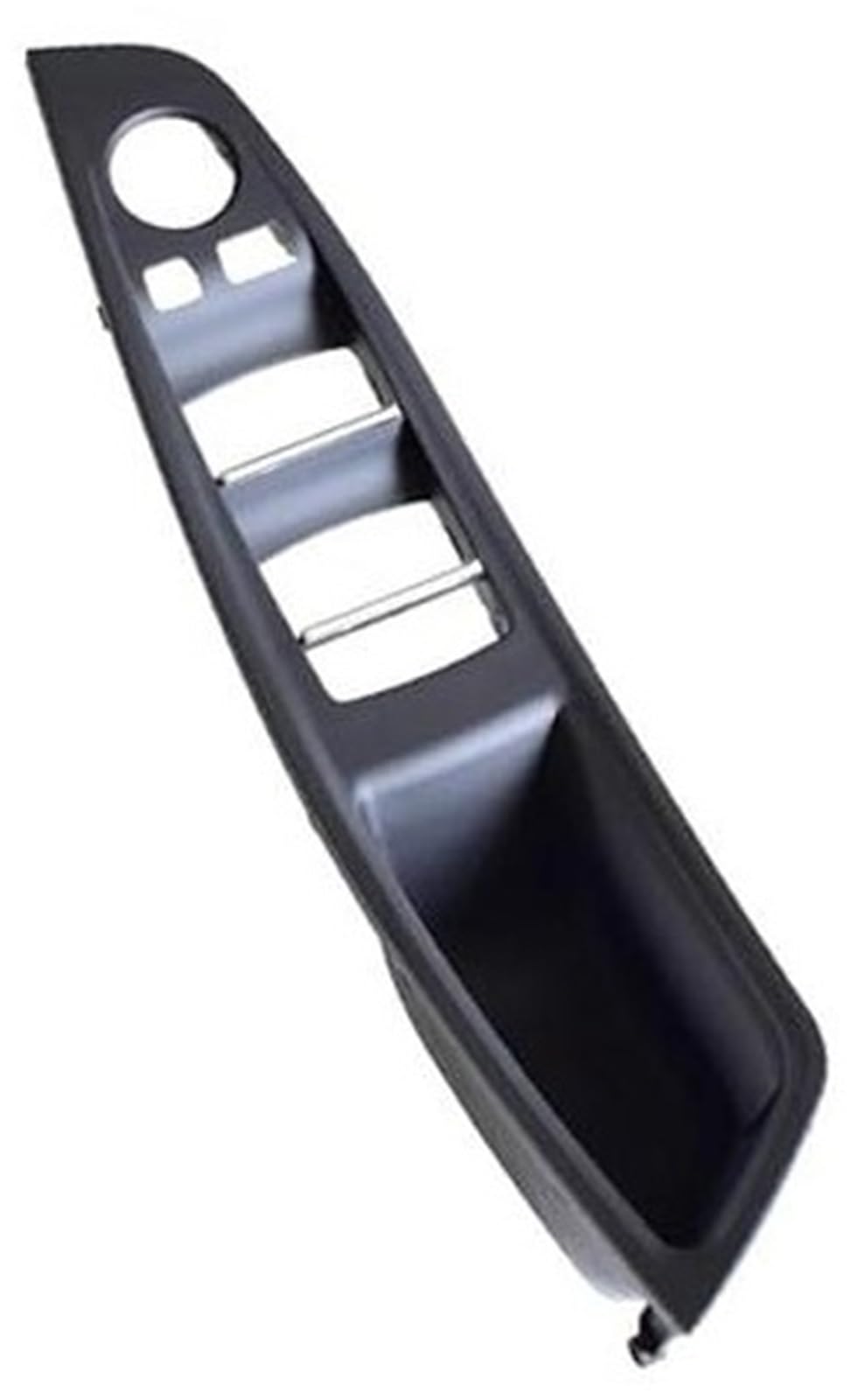 DEMULAX Rotbrauner LHD-Auto-Innentürgriff, for, 5er F10 F11 520d 525d 530d 535i Innenverkleidung, Zugverkleidungsabdeckung 51417225854 Auto-Innentürgriff(Black-Panel) von DEMULAX