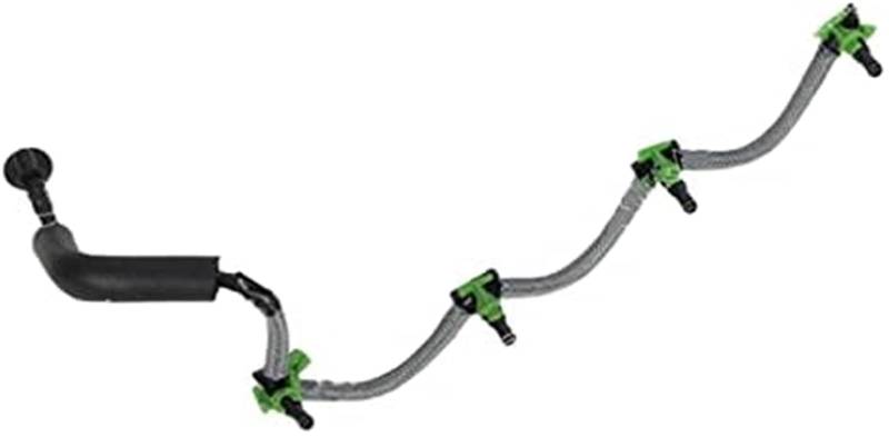 DEMULAX Rücklaufrohr for Einspritzdüsenlecks, for Berlingo, for Partner, 1.6 HDI, 1.4 HDI 2010-On 1574.JK 1574JK 1574EN Kraftstoffrücklaufschlauch von DEMULAX