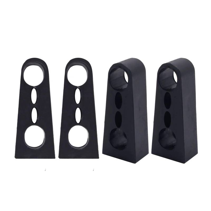 DEMULAX Schalldämpfer Türschlosspuffer, for Renault, Logan 2 / Sandero 2 2014–2022, Klappern Stop Schalldicht Quietschen Taub Dichtung Deadener Auto-Stoßdämpfer-Ersatz von DEMULAX