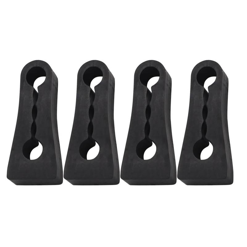 DEMULAX Schalldämpfer Türschlosspuffer, for Toyota, for Land Cruiser, J100 J200 LC100 LC200 Klappern, Schalldichter Tauber Dichtungsdämmstoff Auto-Stoßdämpfer-Ersatz von DEMULAX