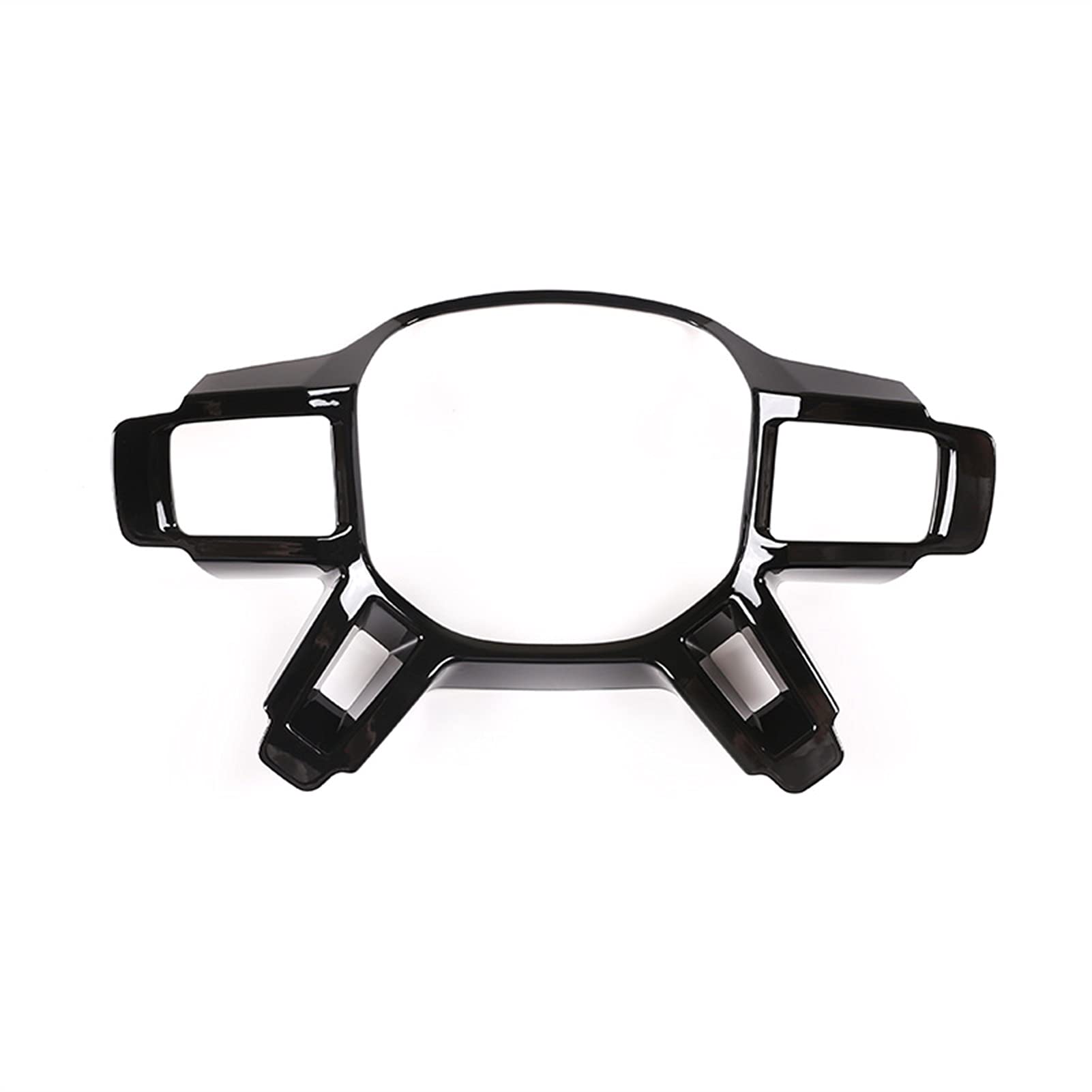 DEMULAX Schwarzes ABS-Auto-Innenlenkradverkleidungs-Autozubehör, for Land Rover, Defender 110 2020 Auto-Lenkrad-Aufkleber DEMULAX Schwarzes ABS-Auto-Innenlenkradverkleidungs-Autozubehör, for Land Rover, Defender 110 2020 Auto-Lenkrad-Aufkleber von DEMULAX
