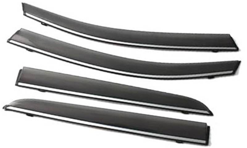 DEMULAX Seitenfenster-Visier, for Ford, Kuga 2020 2021 2022 2023 2024, Autofenster-Abweiser, Wetterschutz, Sonnenblende, Regenschutz Autofensterblende von DEMULAX