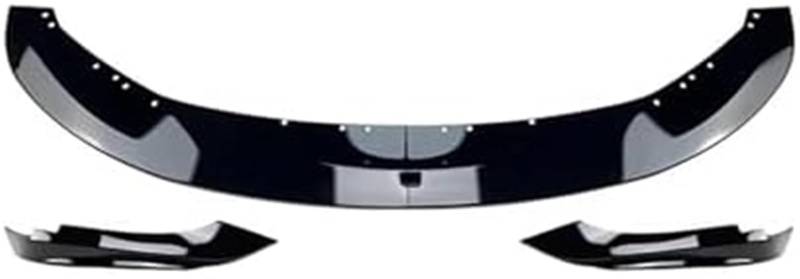 DEMULAX Splitter, for BMW, F32 F33 F36 420i 425i 430i 440i M440i 2014-2020 Cover Guard Body Kit Sport Frontstoßstange Lip Spoiler Splitter Diffusor Lip Splitter(Carbon Look A) Aerodynamischer Splitter von DEMULAX