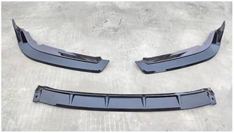 DEMULAX Splitter, for Civic, for Limousine 2019 20 2021 Frontstoßstangensplitter Lippendiffusor Spoiler Carbon-Oberfläche Rock Body Kit Lippensplitter(Carbon-Oberfläche) Aerodynamischer Splitter für A von DEMULAX
