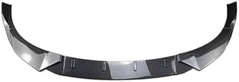 DEMULAX Splitter, for Hyundai, I30 N MK3 2017-2019 MK3.5 2020-2024 Auto-Frontstoßstangenlippensplitter-Diffusor-Bodykit Spoiler-Stoßstangenschutz-Lippensplitter(3.5 Gloss Black) Aerodynamischer Splitt von DEMULAX