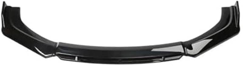 DEMULAX Splitter Auto Frontstoßstange Lip Body Kit Splitter Spoiler Diffusor Schutz Trim Air Dam Blaue Zunge, for Lexus, IS250 300350 Lippensplitter (Schwarz und Rot glänzend) Aerodynamischer Splitter von DEMULAX