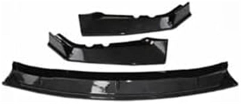 DEMULAX Splitter Auto Frontstoßstange Lippe Kinn Spoiler Splitter Diffusor ABS ABS Tuning Zubehör, for CRV 2017 2018 2019 Lippensplitter(Mattschwarz) Aerodynamischer Splitter für Autos(BLACK Carbon Pr von DEMULAX