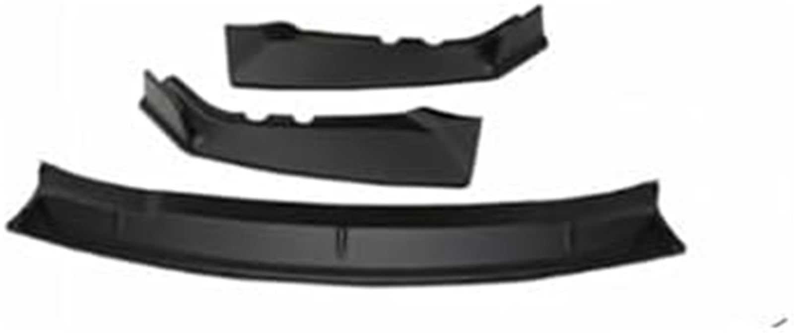 DEMULAX Splitter Auto Frontstoßstange Lippe Kinn Spoiler Splitter Diffusor ABS ABS Tuning Zubehör, for CRV 2017 2018 2019 Lippensplitter(Mattschwarz) Aerodynamischer Splitter für Autos(BLACK Matte Bla von DEMULAX