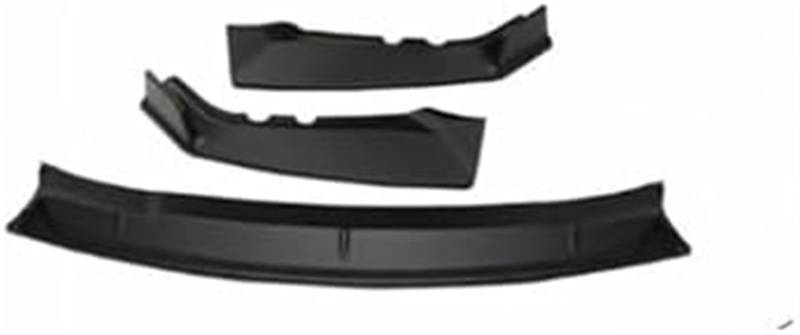DEMULAX Splitter Auto Frontstoßstange Lippe Kinn Spoiler Splitter Diffusor ABS ABS Tuning Zubehör, for CRV 2017 2018 2019 Lippensplitter(Mattschwarz) Aerodynamischer Splitter für Autos(BLACK Matte Bla von DEMULAX