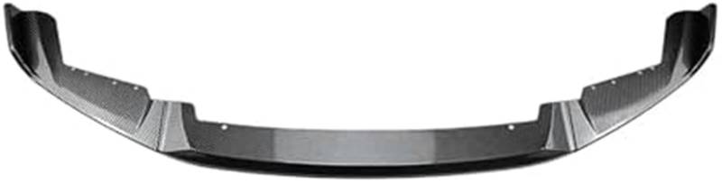 DEMULAX Splitter CS Style Auto Frontstoßstange Spoiler Lip Splitter Trim Außenzubehör Carbon Fiber Style Glänzend Schwarz, for BMW, F87 M2 2016-2021 Lip Splitter (Carbon Fiber Style) Aerodynamischer S von DEMULAX