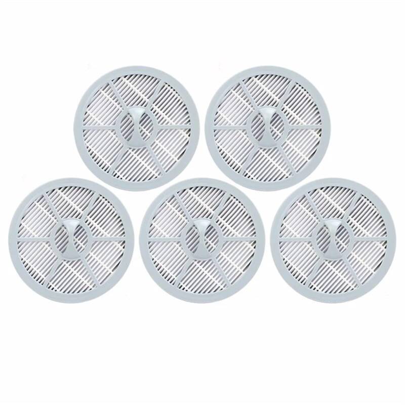 DEMULAX Staubsaugerfilter und Luftauslass-HEPA-Filter, for FC8208 FC8250 FC8260 FC8262 FC8264 Staubsaugerzubehör(5 Filter-01) von DEMULAX