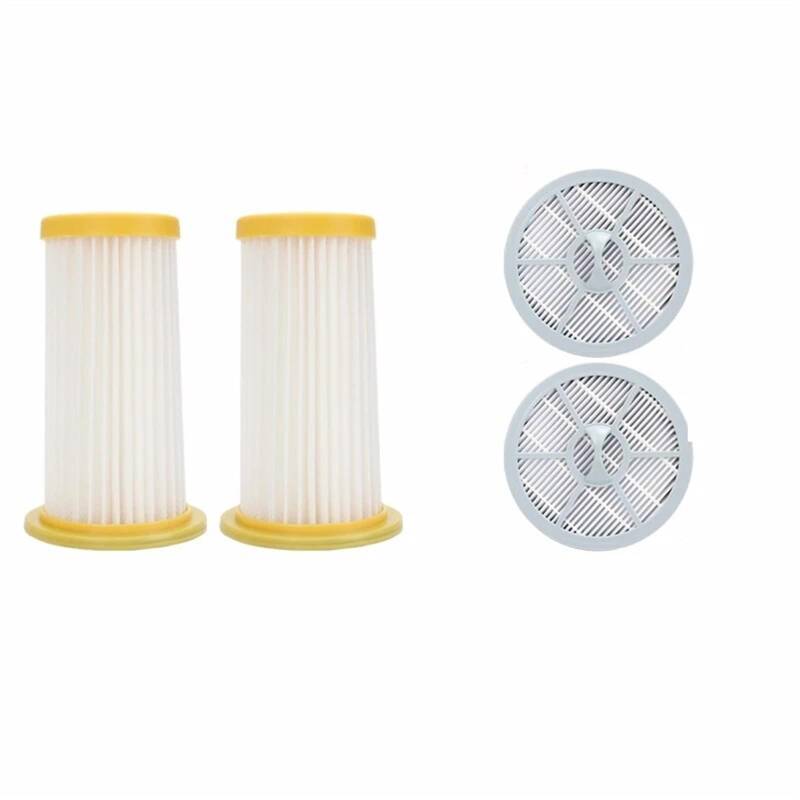 DEMULAX Staubsaugerfilter und Luftauslass-HEPA-Filter, for FC8208 FC8250 FC8260 FC8262 FC8264 Staubsaugerzubehör(Set 2) von DEMULAX