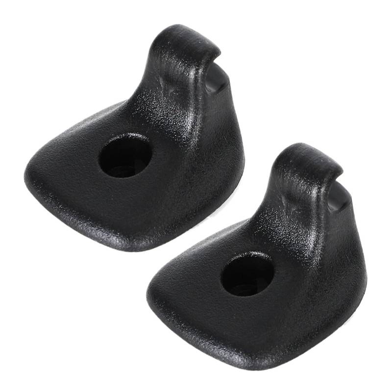 DEMULAX Stützclip Sonnenblendenclip Schwarz Einfache Installation Ersatzteilsatz 1GW25DW1AA 2PCS ABS, for Chrysler, for Sebring 2008-2010 Visierclip-Ersatz von DEMULAX