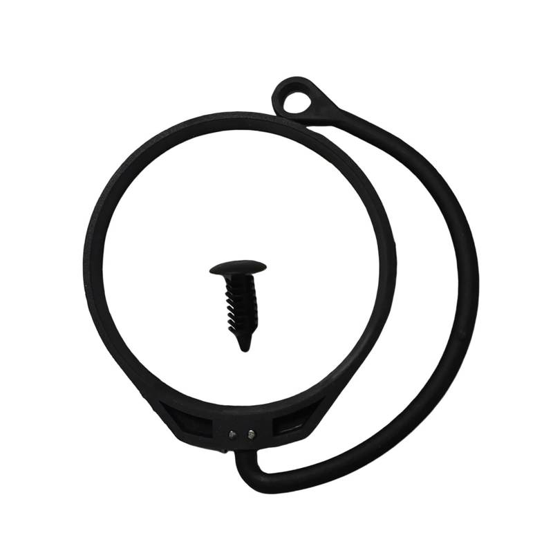 DEMULAX Tankdeckel-Kabelschlinge, Tankdeckel-Seil, for Porsche, for 911 718 4 Cayenne Cayman Macan Boxster S Panamera Carrera GTS 180201556 Tankdeckel-Halterung für Autos(Bent Rope with Loop) von DEMULAX