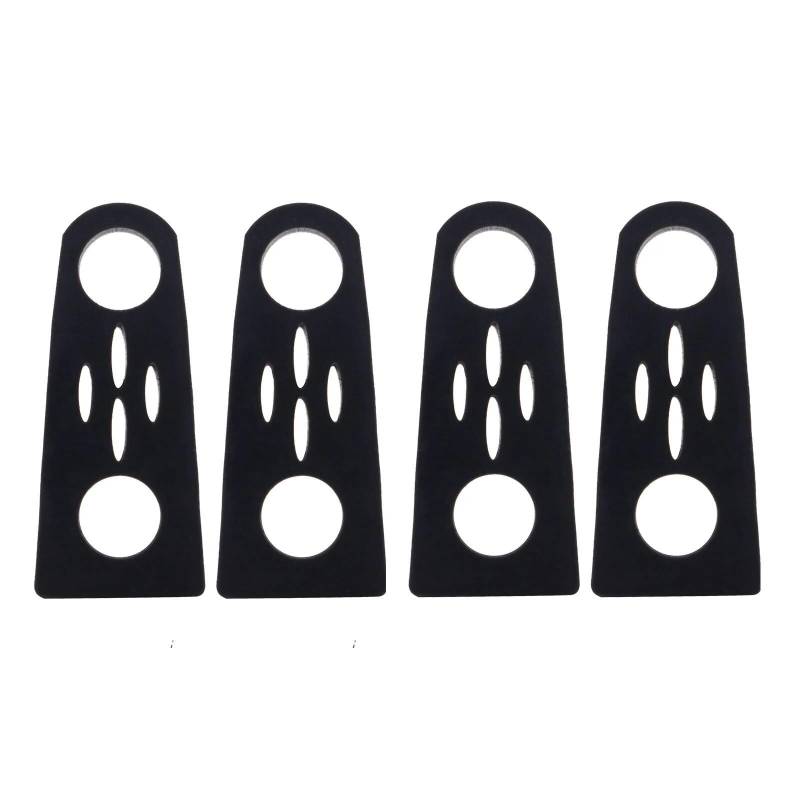 DEMULAX Türschlossdämpfer, for Hyundai, Solaris 2010-2016 2017, Puffer Schalldicht Schalldämmung Leise Taub Knarren Quietschen Geräuschdichtung Auto-Stoßdämpfer-Ersatz von DEMULAX