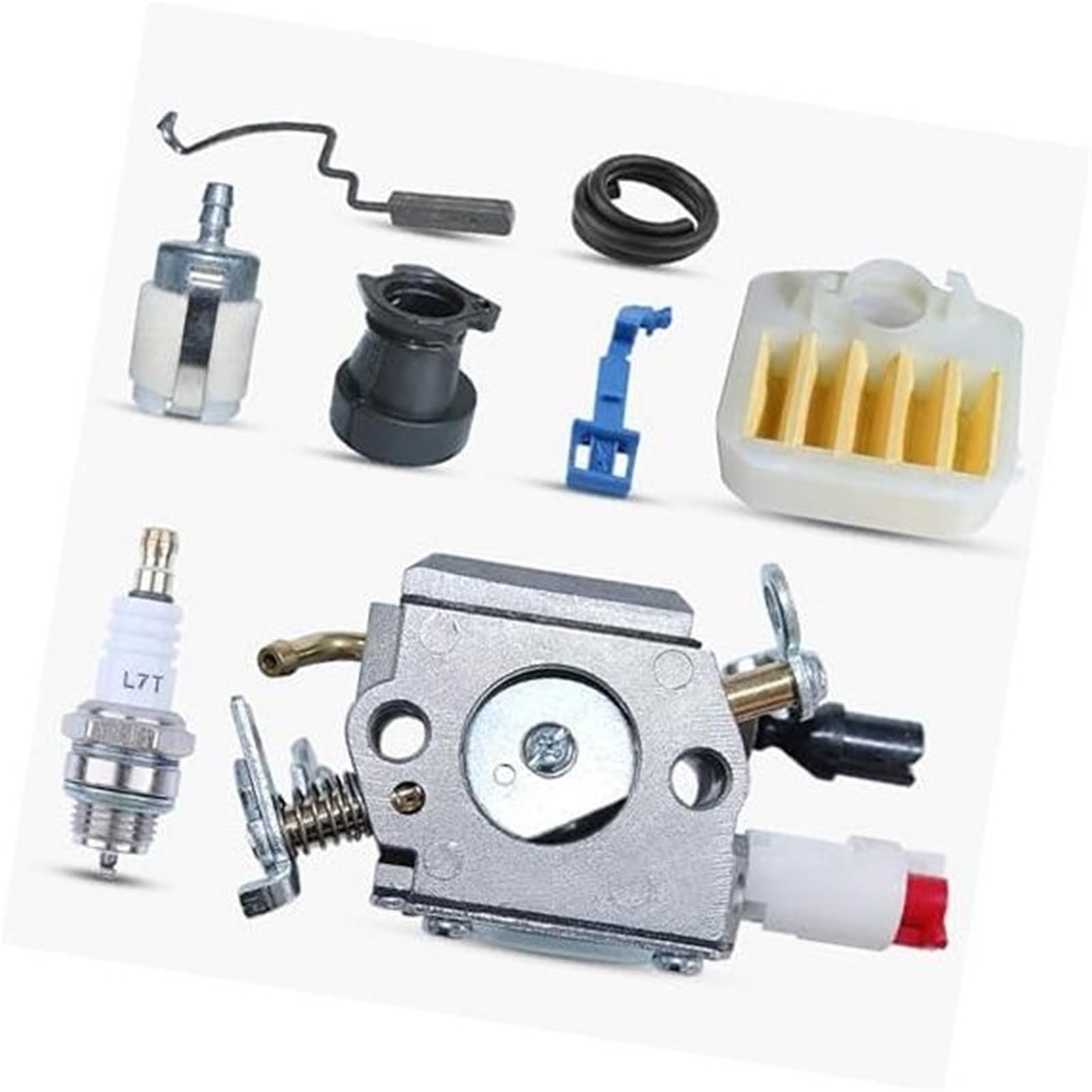 DEMULAX Vergaser Luft Kraftstoff Filter Linie Ansaugkrümmer, for Husqvarna, 340 345 346 XP 350 351 353 Kettensäge #503283208 Drossel Choke Stange Rasenmäher-Luftfilter DEMULAX Vergaser Luft Kraftstoff Filter Linie Ansaugkrümmer, for Husqvarna, 340 345 346 XP 350 351 353 Kettensäge #503283208 Drossel Choke Stange Rasenmäher-Luftfilter von DEMULAX