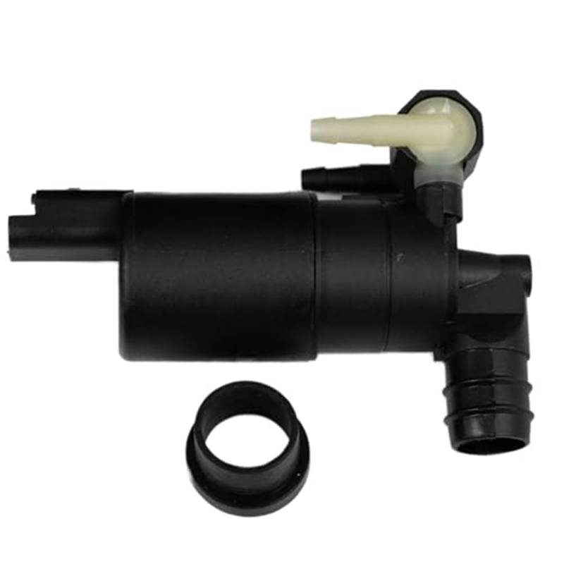 DEMULAX Vorderer und hinterer Windschutzscheiben-Scheibenwischer-Waschpumpenmotor mit Tülle, for Peugeot, for Partner, Combi 2001–2010 Scheibenwaschpumpe von DEMULAX