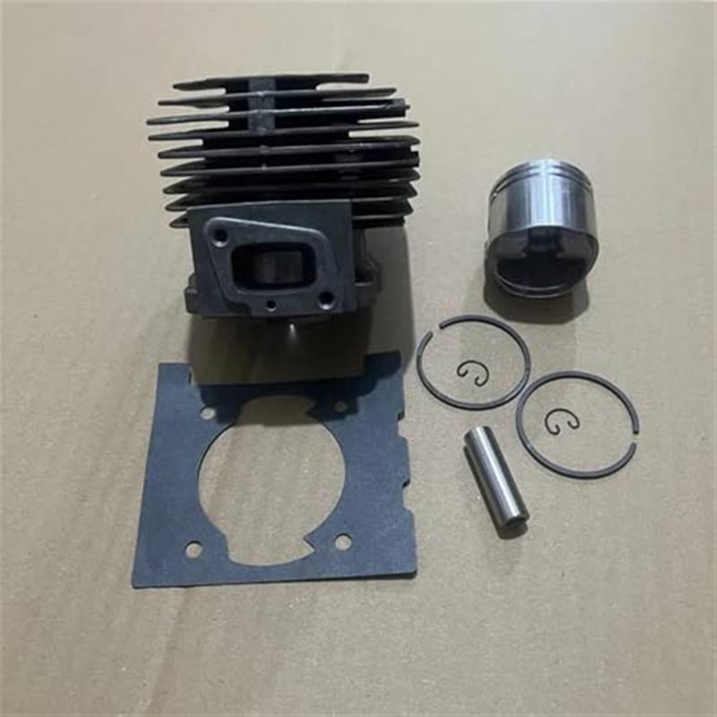 DEMULAX ZYLINDERSATZ 61450048, for Emak, for EFCO, DSH4000T DSH4000 OLEO-MAC BCH400 BCH400T BCH400BP KOLBEN KOMPLETTE Ringe PIN Clips 61450442 von DEMULAX