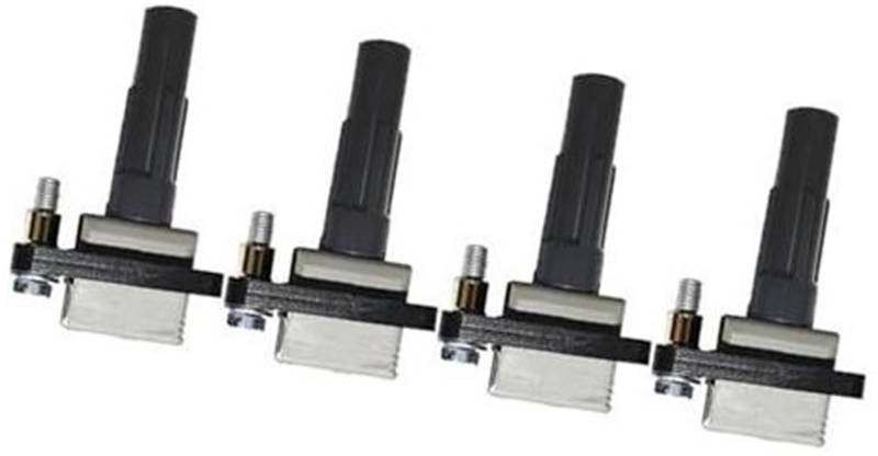 DEMULAX Zündspule, for SAAB, 9-2X 2.5L 2006 22433AA418 22433AA480 22443AA540 Zündspule 4-teiliges Zündspulenpaket Auto-Zündspulenpaket von DEMULAX